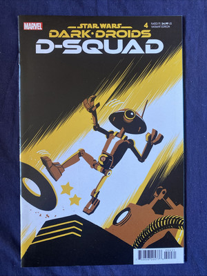 STAR WARS: DARK DROIDS D-SQUAD #4 (2023) REILLY VARIANT - BAGGED & BOARDED
