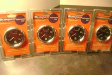NOS SUNPRO 2 5/8 OIL PRESSURE GAUGES SCCA RAT ROD CP8061 SET OF 4
