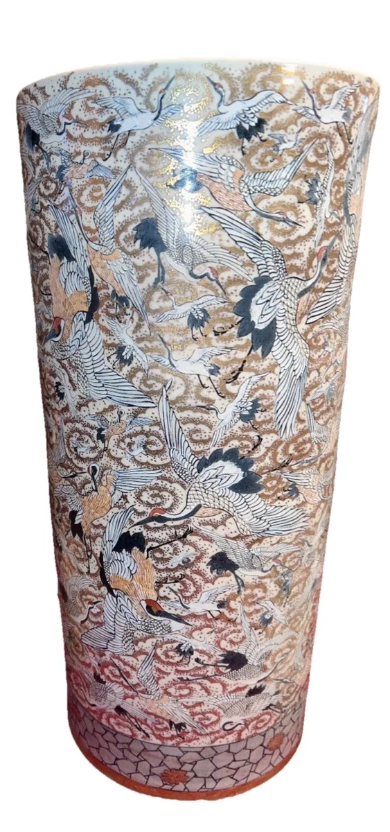 陶瓷多色古董日本原创古董花瓶| eBay