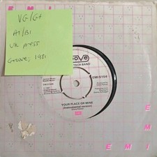 The Scratsch Band Your Place Or Mine Vinyl Record VG/G+ EMI5154 1981