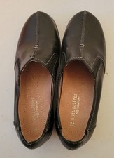 Naturalizer Womens Shoes Size 6 Malvina Brown Leather Slip On Elastic Insets