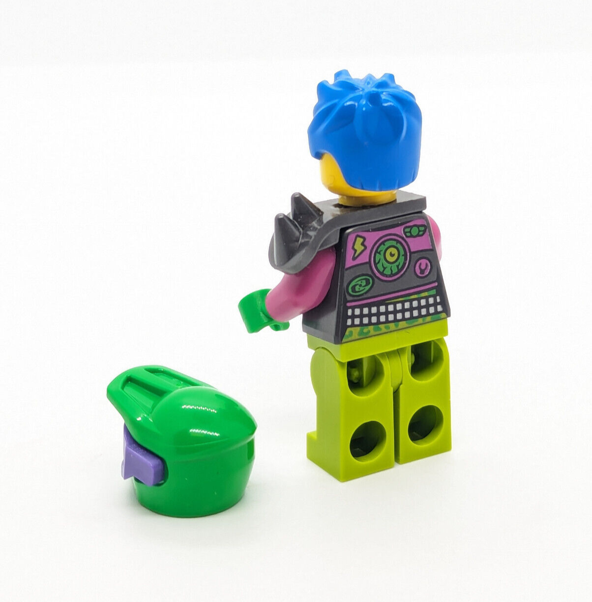 Lego Stuntz Minifigure - Raze (cty1328) 60352 Punk Biker, Blue
