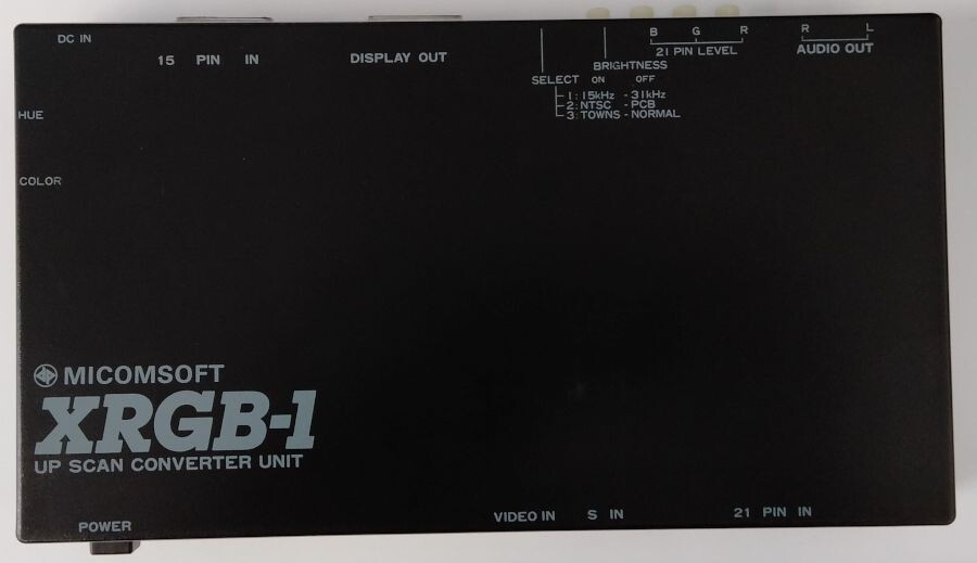 XRGB-1 アップスキャンコンバーター XRGB-1 up scan converter unit Micomsoft Boxed | eBay