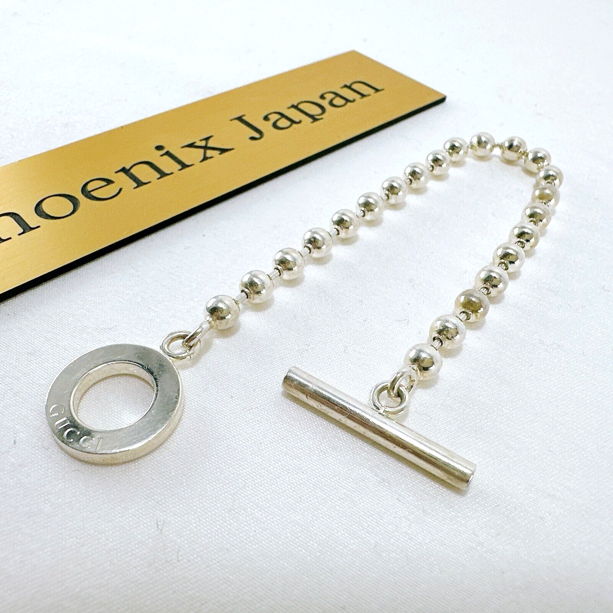 アクセサリー GUCCI silver925 ball chain bracelet GUCCI bracelet Ball chain Silver925 Silver unisex Second