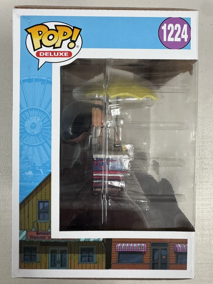 Bob with Burger Cart 1224 ~ Bob's Burgers Movie ~ Funko Pop Vinyl ~ Amazon Excl - Image 4 of 4