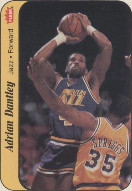 Fleer 1986-87 - Adrian Dantley #3