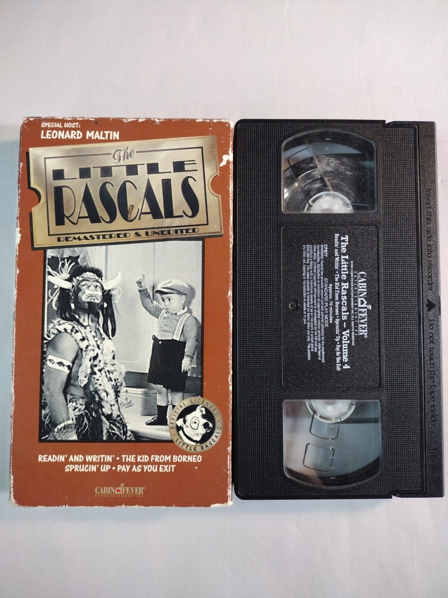 The Little Rascals - Volume 4: Collectors Edition (VHS, 1994  