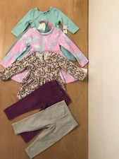 Jumping Beans, Others Infant Girls Clothing Lot of 5 (2 New) Size 24 Months