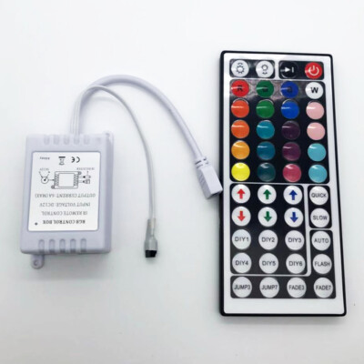 44 Key Remote 44 Keys Remote Controller Wireless IR Control for RGB 5050 3528 LED ...