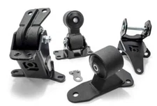 Innovative Fits 12-15 Civic K-Series Black Steel Mounts 75A Bushings (K24Z7 and