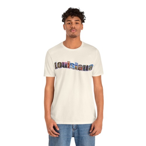 Louisiana State Collage Unisex Jersey Short Sleeve Tee - Picture 11 of 28