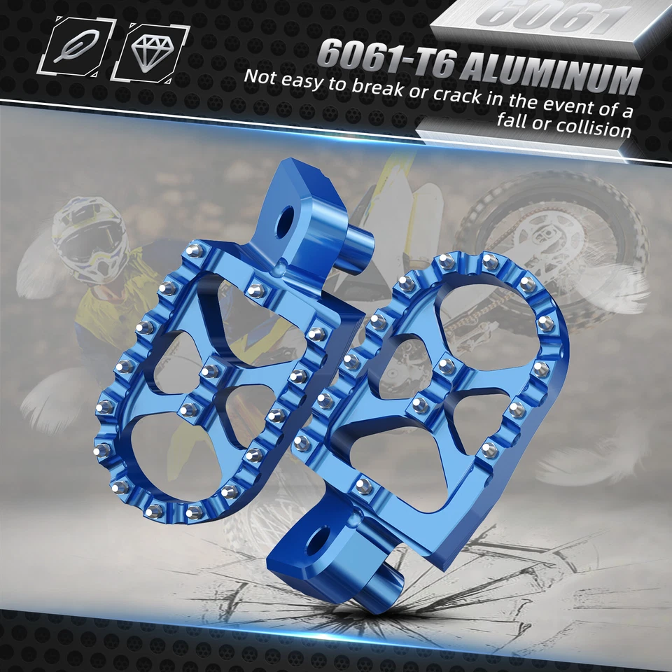 Reposapiés anchos para Husqvarna FC FE 250 350 450 501 TC 65 85 TE 150 300 Foto 3 de 4