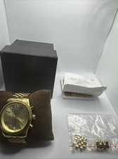 Orologio da polso Michael Kors MK5556 Lexington cronografo quadrante champagne tono oro