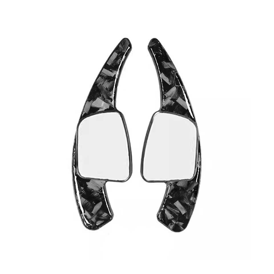 Extensión de paleta de cambio de volante de fibra de carbono para Audi A Q TT TTS  Foto 4 de 4