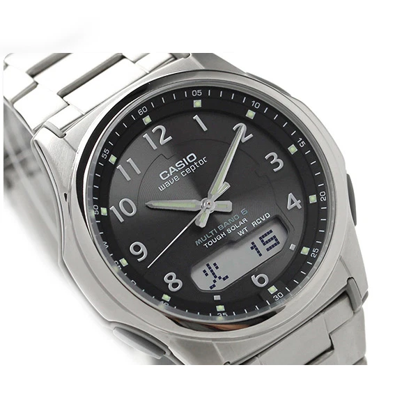 Reloj Casio Wave Ceptor WVA-M630TDE-1AJF Titanio Resistente Solar Radio Atómica Hombre