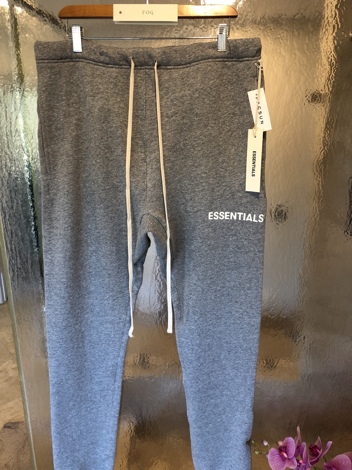 essentials pants fog