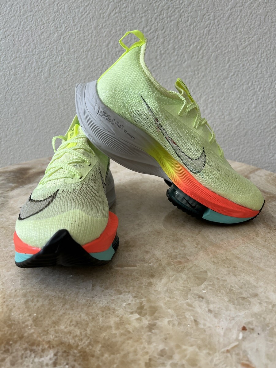 Nike Air Zoom Alphafly Next% Fast Pack Volt Womens 6.5