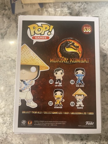 Videojuego Beckett D1 Funko Pop Funko Pop MORTAL KOMBAT PAUL E. NIEMEYER esbozado firmado - Imagen 3 de 7