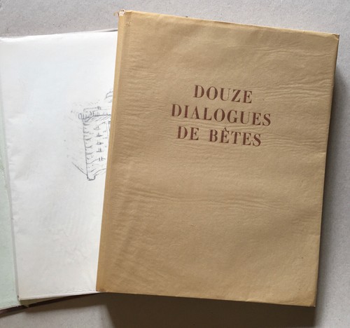 Colette — 12 Dialogues de bêtes — ill. Mourlot — n° avec suite — Pen-Mur — 1945. - Picture 2 of 12