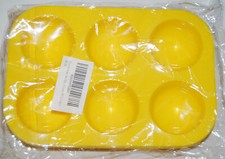 Set of 4 Medium 2" Silicone Spherical Molds for Mousse Bath Bombs Choose Color