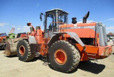 Hitachi LX 210 E Sticker Decals, Complete Kit