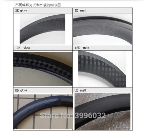 700c Vorne 60mm Hinten 88mm Rennrad Carbon Radsatz Drahtreifen Tubeless Felgen - Bild 10 von 17