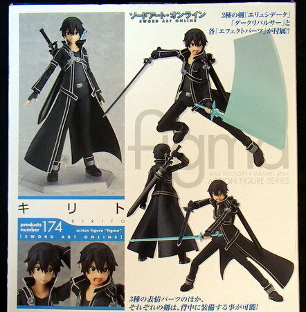 KLZO 5.9 Anime Sword Art Online: Kirito Figma Action Figure ,Cute Cartoon  Anime Decorative Action Toys ,PVC Model