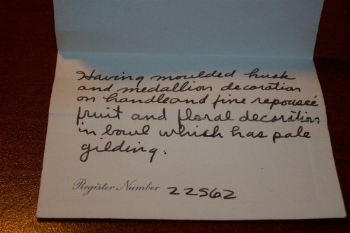 James Dixon & Son Antiguo Plato Inglés Bayas Cuchara Oro Reposo 9" Circa 1875 - Imagen 11 de 12