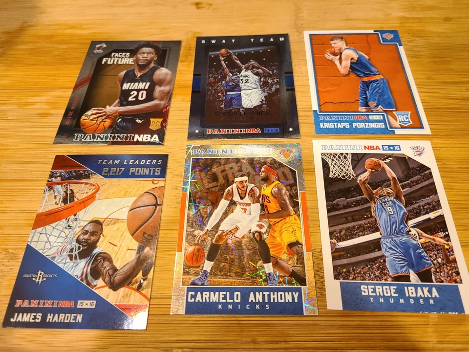 2015-16 PANINI NBA Hoops International Sealed PACK Porzingis Booker Towns RC - Image 3 of 4