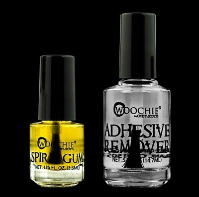 SPIRIT GUM ADHESIVE /REMOVER KIT SPECIAL EFFECT GLUE -TV,THEATRICAL MAKEUP SET.