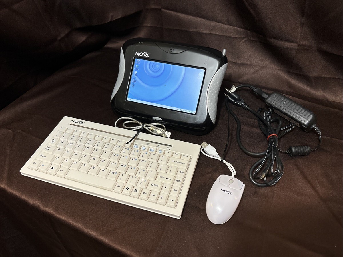 Nova 5000 Learning Device Tablet Windows CE Keyboard Mouse Made In