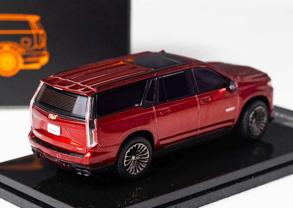 1/64 Alloy diecast car model Cadillac Escalade ESV SUV 2023