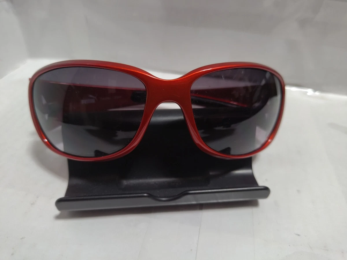 Puma menSporty Cat-Eye Sunglasses in Black & Red Puma Active PU0361O Eyeglasses main image 3