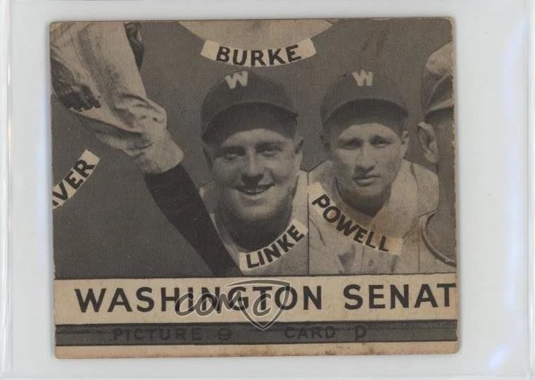 1935 Goudey 4-in-1 R321 Billy Campbell Meyers Ival Goodman Alex Kampouris #9D - Image 2 of 2