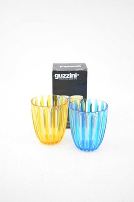 Pair of Guzzini Plastic Dolcevita Glasses New