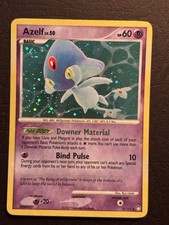 Azelf 4/123 Holo Rare Mysterious Treasures Pokemon Lightly Played with swirl on eBay