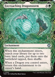 Encroaching Dragonstorm (Showcase) - Tarkir: Dragonstorm #305/485
