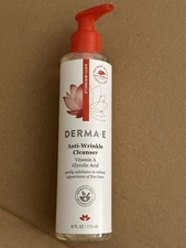 Derma-E Anti Wrinkle Face Cleanser 6 Oz 