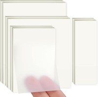 Transparente Haftnotizen 400 BläTter Wasserfest Wiederbeschreibbar 4 GrößEn