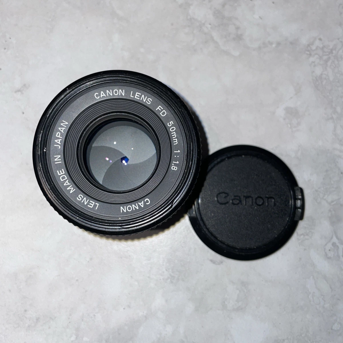 Canon EF Camera Lenses 50mm Focal f&frasl;1 Maximum Aperture for