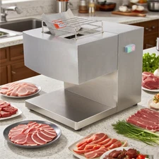 Hakka Commercial Meat Cutting Machine 2500KG/H Output Cutter Meat Dicer Slicer