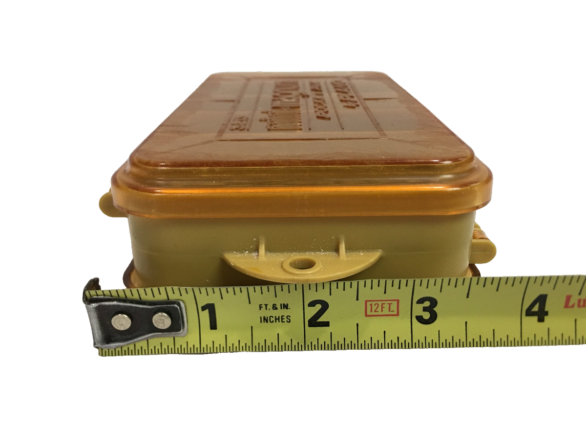 Plano 3213 Mini-Magnum Pocket Pak Tackle Box Full Of Fishing Stuff As