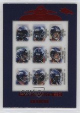 1999 Playoff Absolute SSD Rod Smith Terrell Davis John Elway Ed McCaffrey 0w8