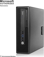 HP Business Desktop EliteDesk 800 G2-SFF i7-6700 16GB DDR4 512GB SSD No ODD