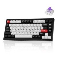 Q1 HE Wireless Custom Keyboard Rapid Trigger QMK Launcher 2.4 GHz Bluetooth 5...