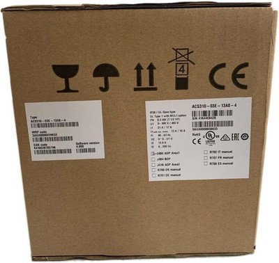1pc ABB ACS310-03E-13A8-4 frequency converter 3PH 5.5KW ACS31003E13A84