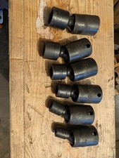 Snap-on Tools Usa 6pc 14 Drive Sae 6pt Shallow Impact Swivel Universal Set