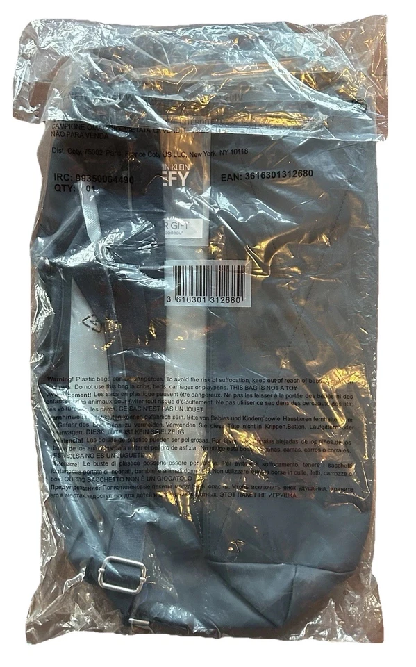 Bolso de fin de semana Calvin Klein DEFY - Nuevo con etiquetas Foto 4 de 4