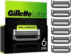 6 x Gillette Labs Rasierklingen mit Reinigungs-Element