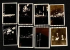 8 PICS DARK NIGHT NEON SIGNS STAGE PERFOROMERS/ACROBATS OLD/VINTAGE PHOTO- A274